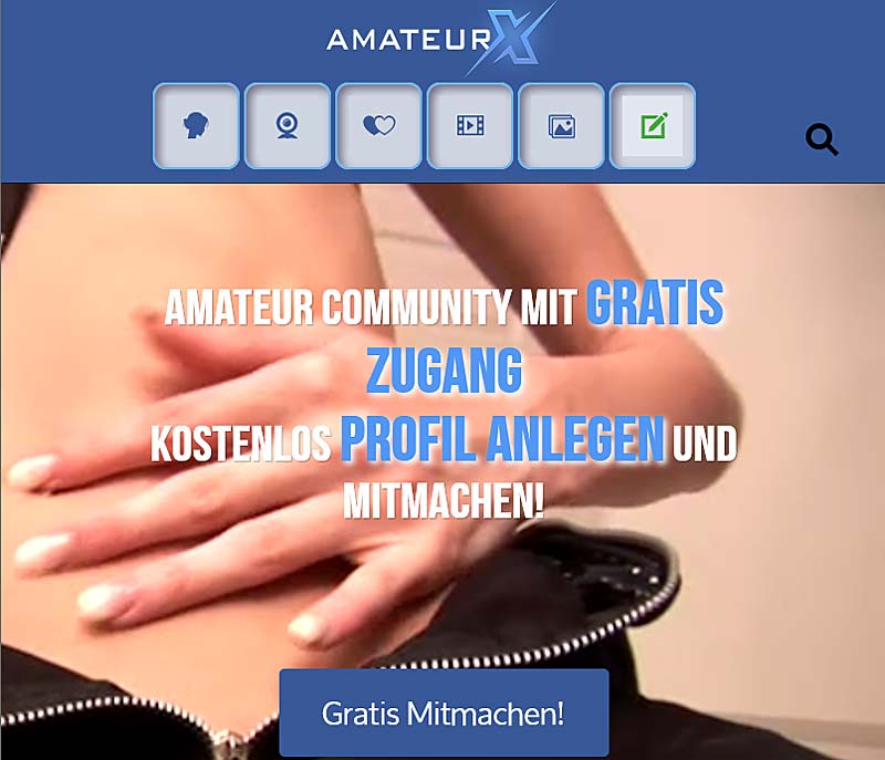 AmateurX - die neue Amateurcommunity